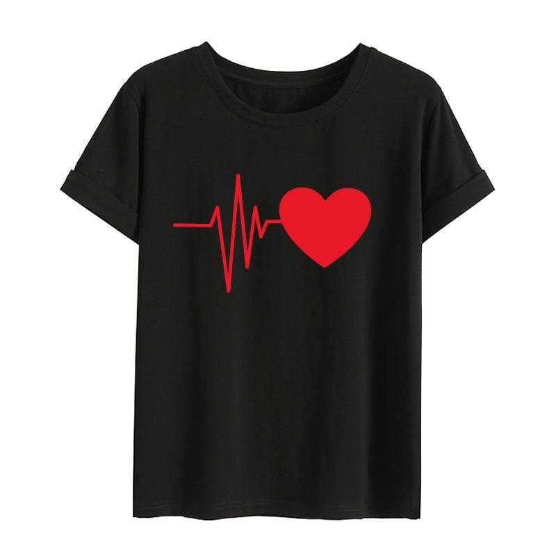 Heartbeat Printed Outfit for Family