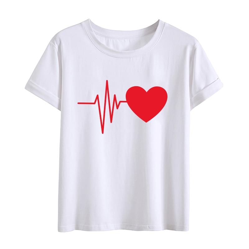 Heartbeat Printed Outfit for Family