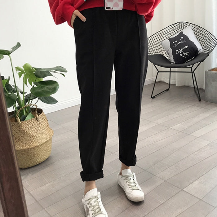 Women Thicken Pencil Pants